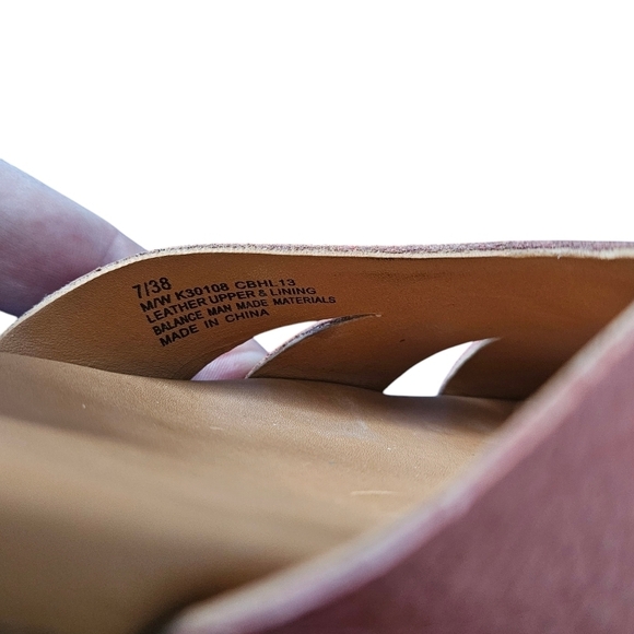 Kork-ease brown close toe fisherman sandals size 7/38 - Picture 6 of 7